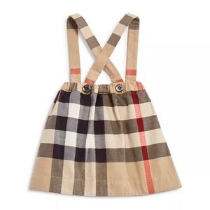 Burberry
Girls’ Nova Check Suspender Skirt
